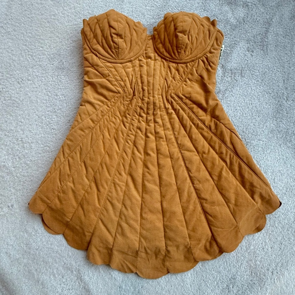 GCDS Seashell Strapless Dress - Picture 3 of 7